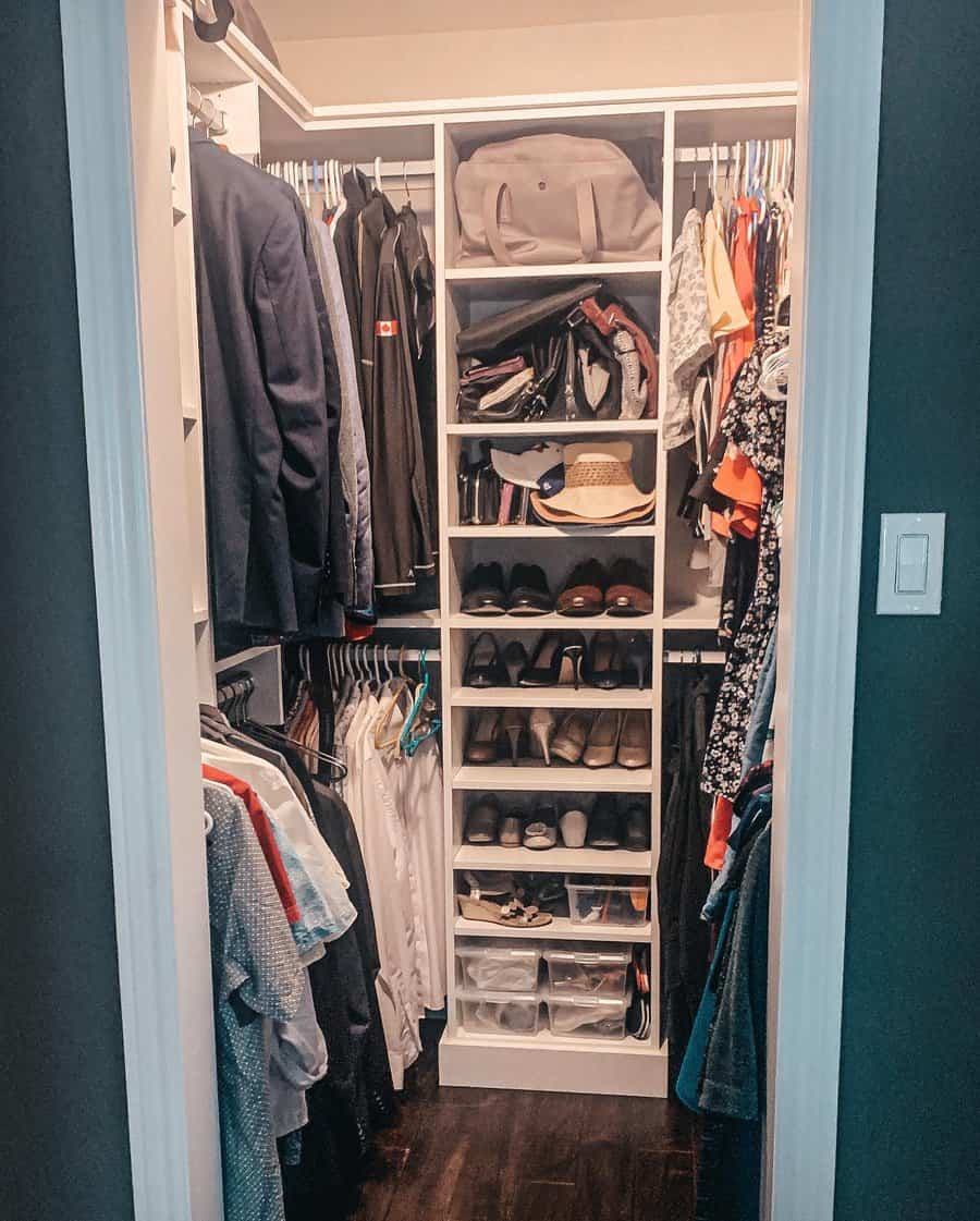 Walk In Small Closet Ideas Calclosetsjoanne