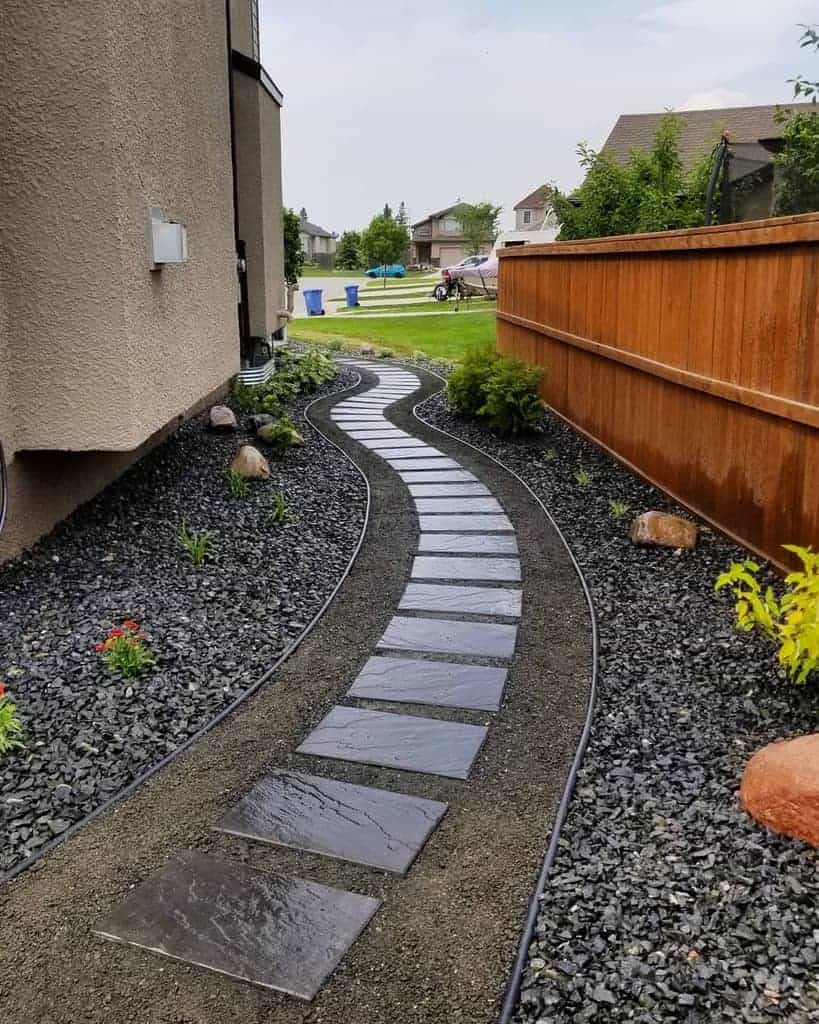 Walkway Hardscaping Ideas Evergreencustomlandscaping