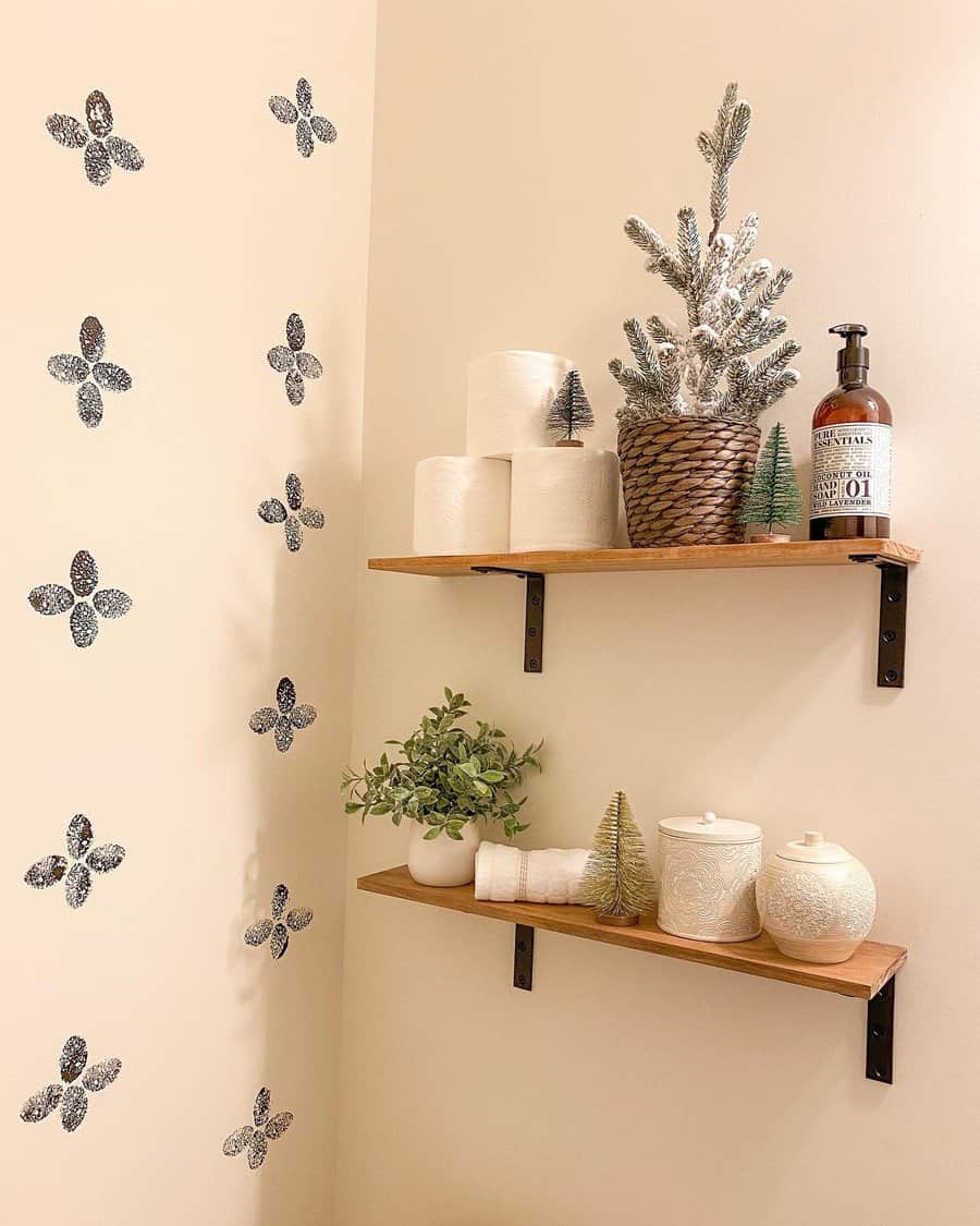 Wall Bathroom Shelf Ideas Homewith Liz