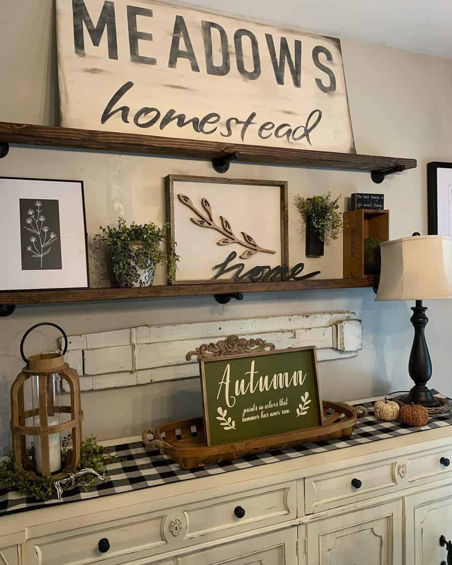 Wall Decor Rustic Decorating Ideas Madeinthemeadows