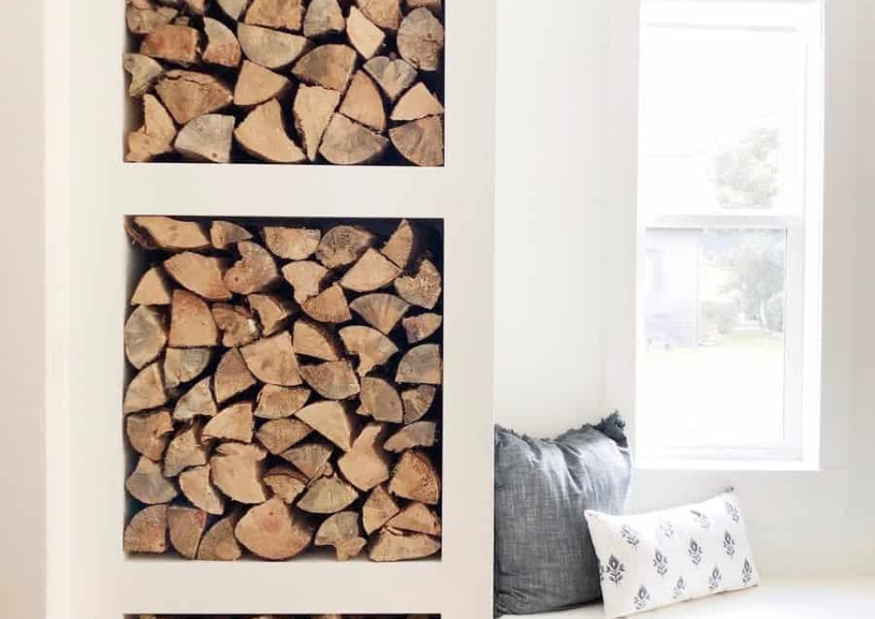 Wall Firewood Storage Ideas Buildingallen