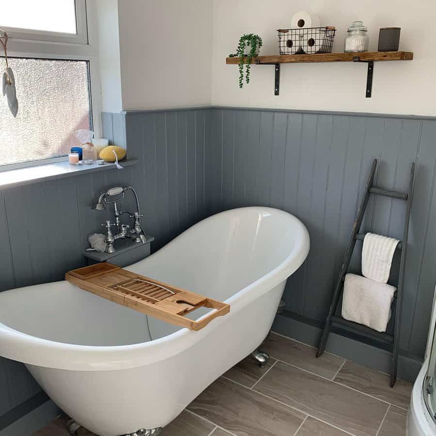 Wall Gray Bathroom Ideas Mycosyvictorianhome