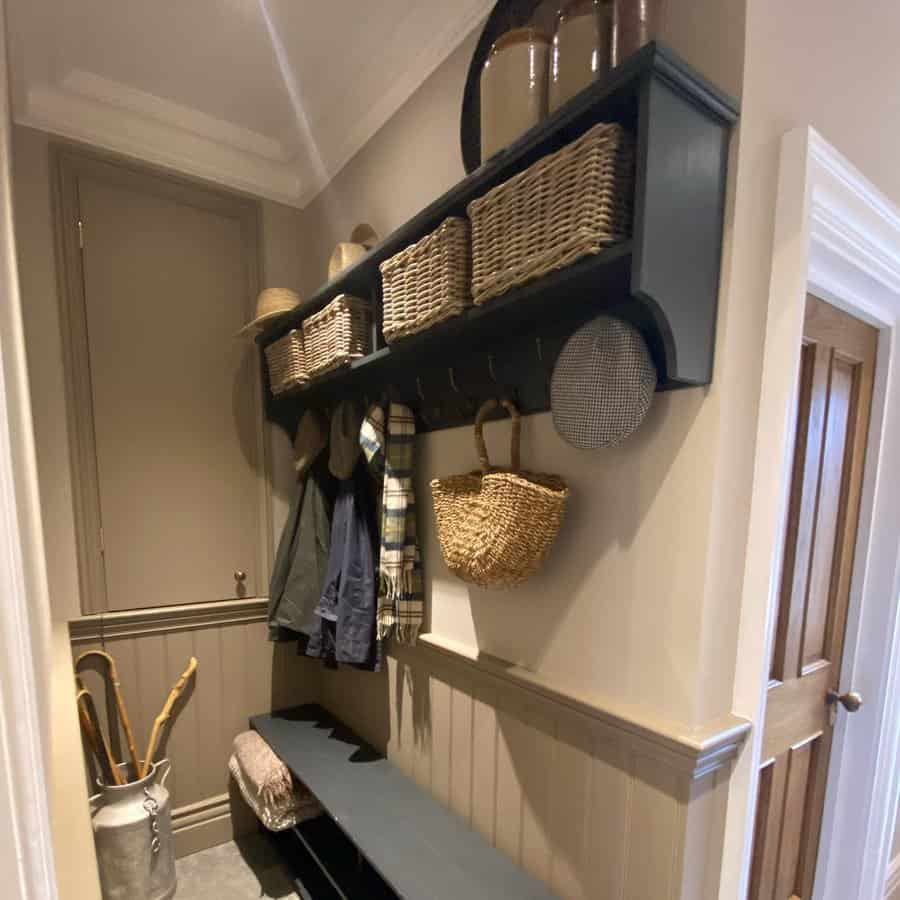 Wall Hang Mudroom Storage Ideas Oursixteenacres