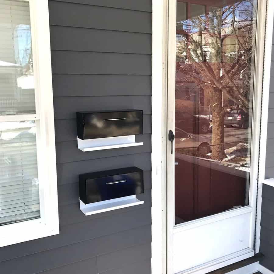 Wall Mounted Mailbox Ideas Modboxusa