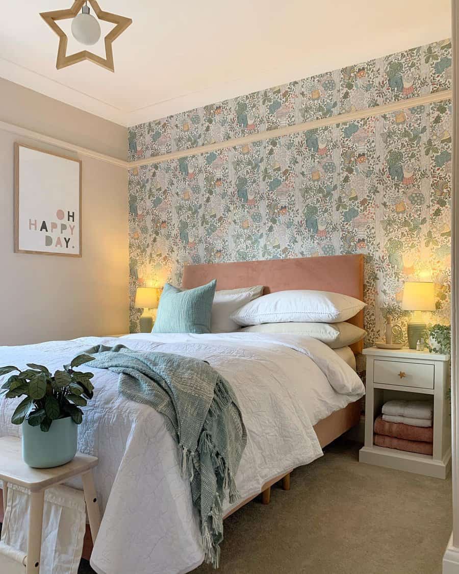 Wallpaper Diy Bedroom Ideas Bobbins At Home