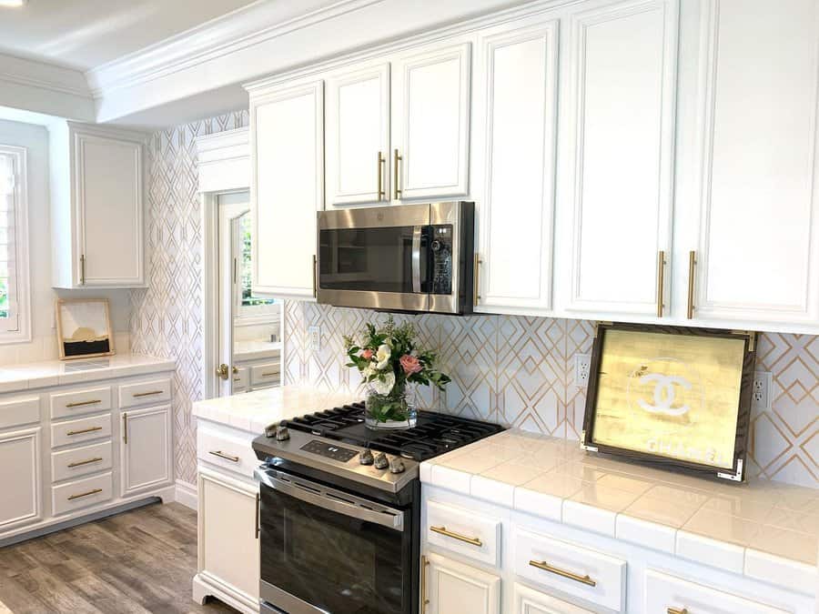 Wallpaper Kitchen Backsplash Ideas On A Budget Christina Lauper