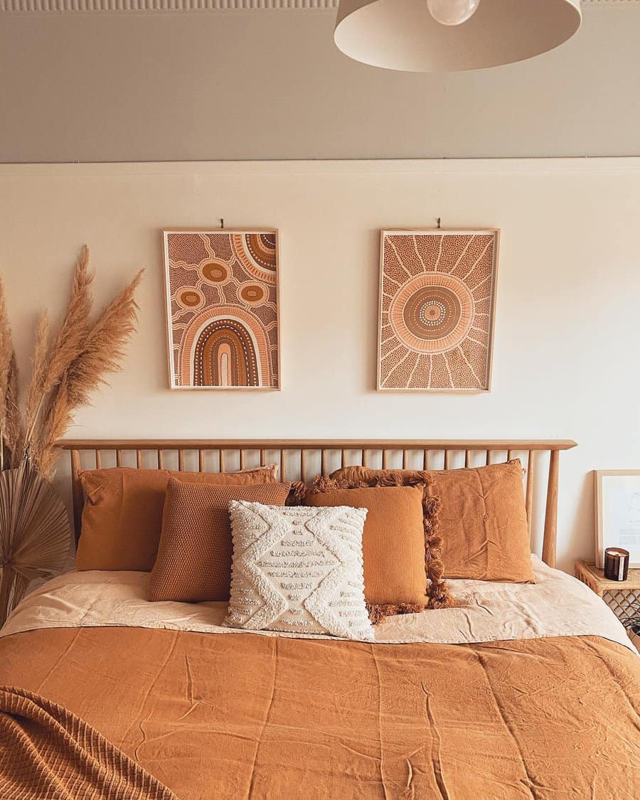 Warm Boho Bedroom Ideas Saidecandles