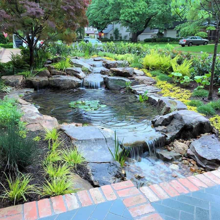 Water Feature Hardscaping Ideas Melissagerstledesign