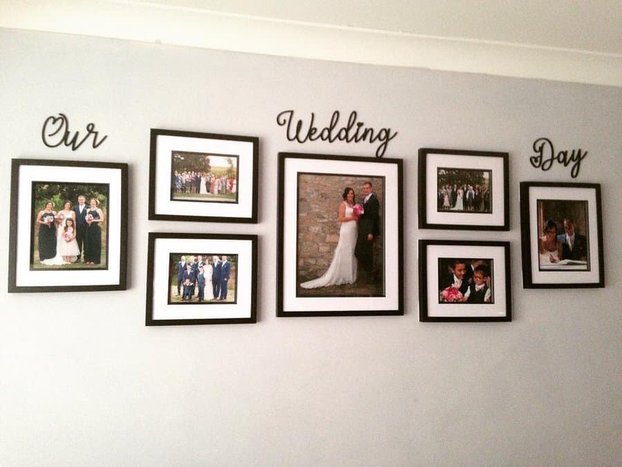 Wedding Photo Display Cwtchup