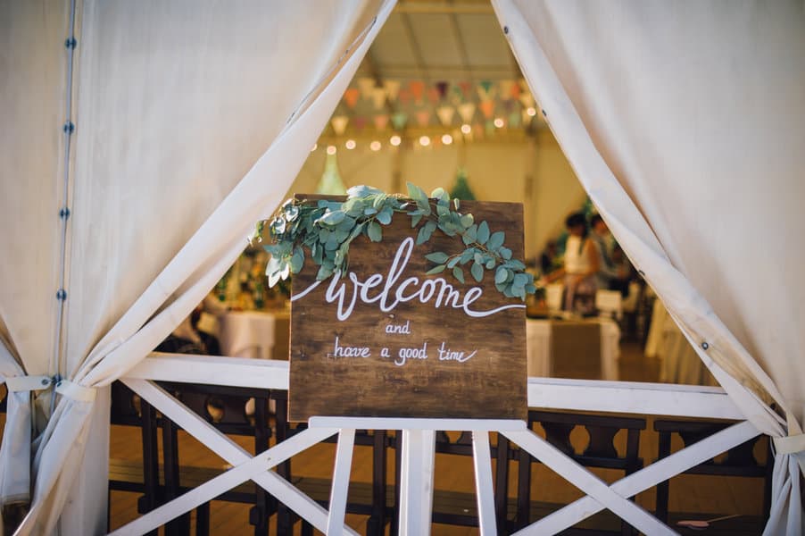 Wedding Welcome Sign Ideas