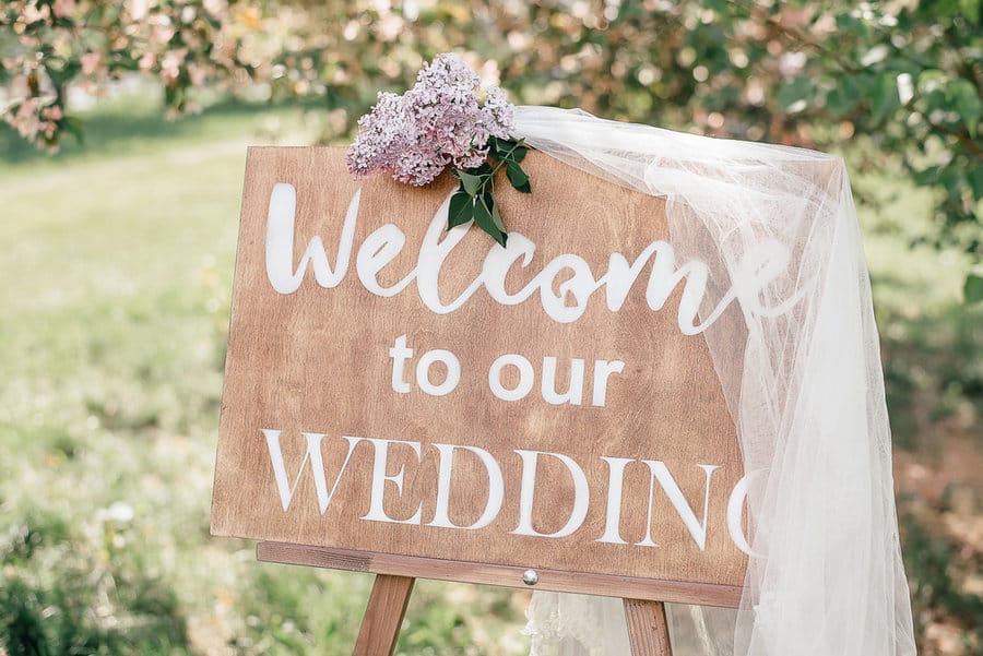 Wedding Welcome Sign Ideas