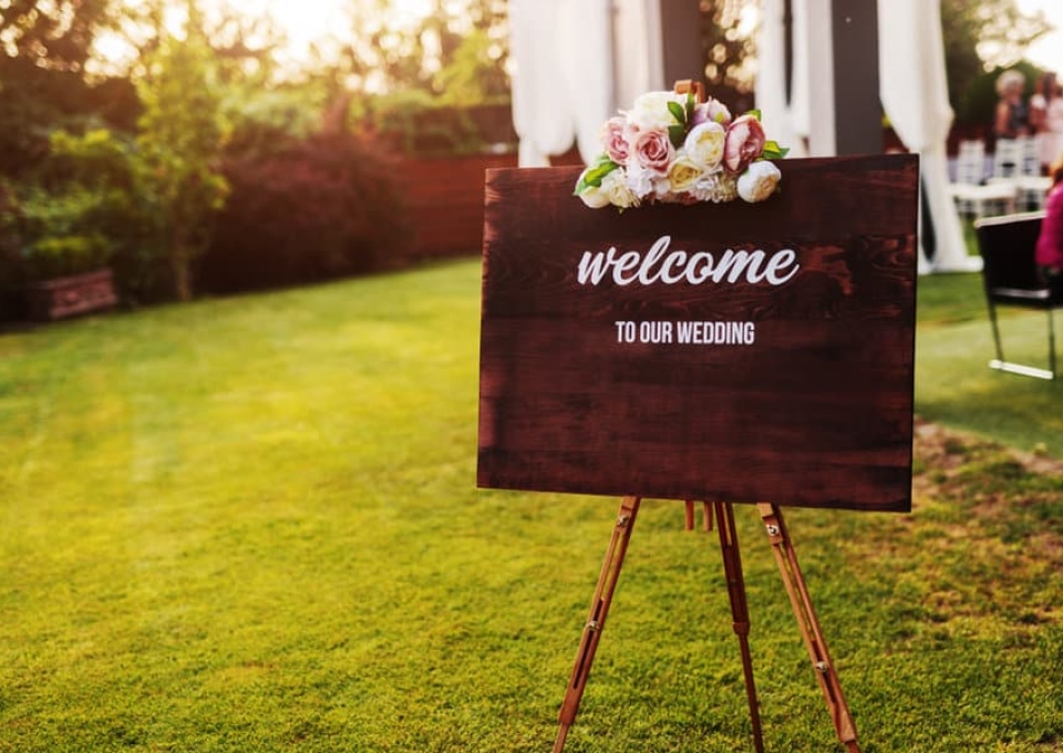 Wedding Welcome Sign Ideas