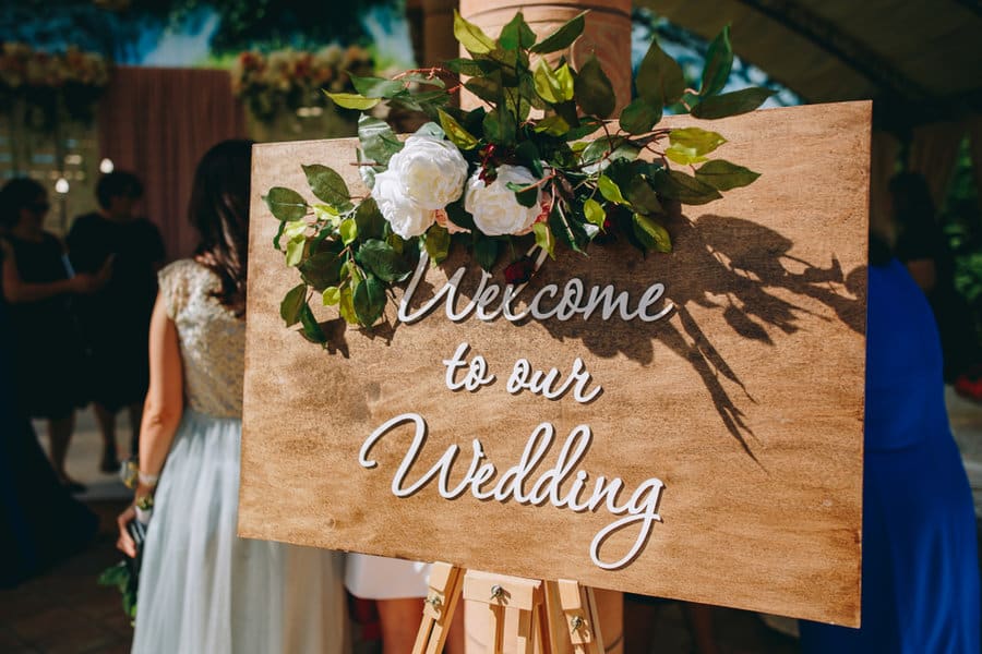 Wedding Welcome Sign Ideas