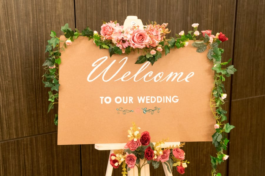 Wedding Welcome Sign Ideas