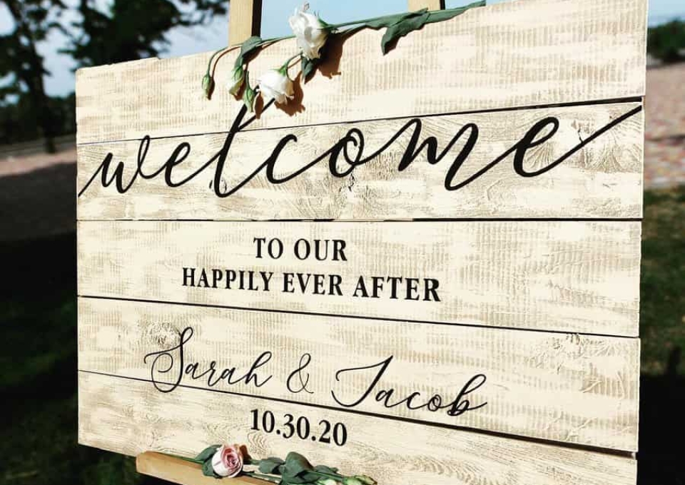 Wedding Welcome Sign Ideas Eloquentimpressions