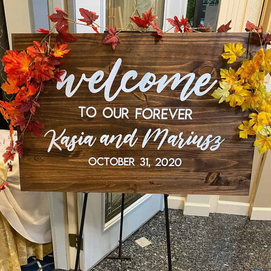 Wedding Welcome Sign Ideas Vs Craftycorner