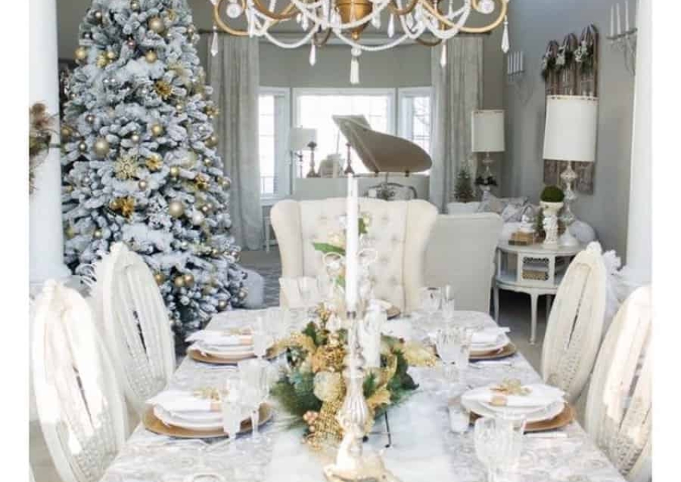 White Christmas Decorating Ideas Alexiashomedecor