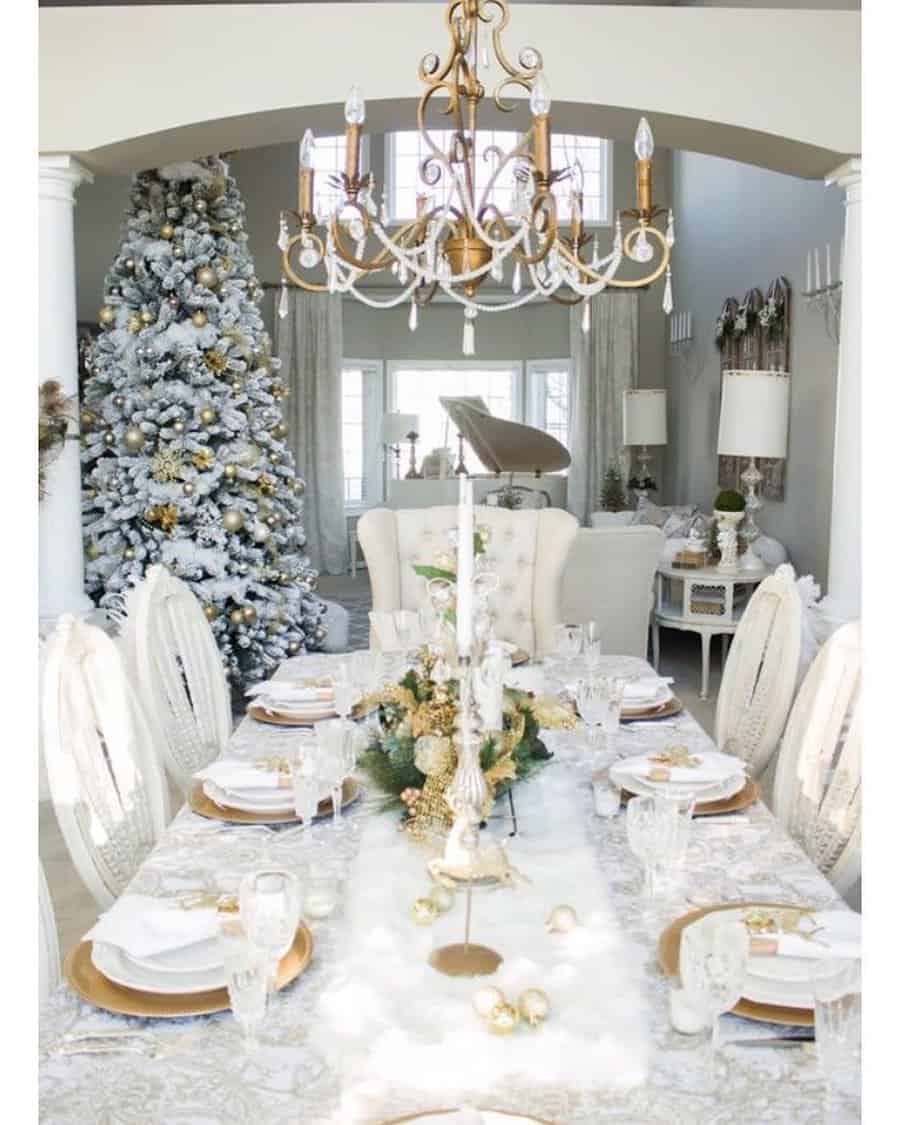 White Christmas Decorating Ideas Alexiashomedecor