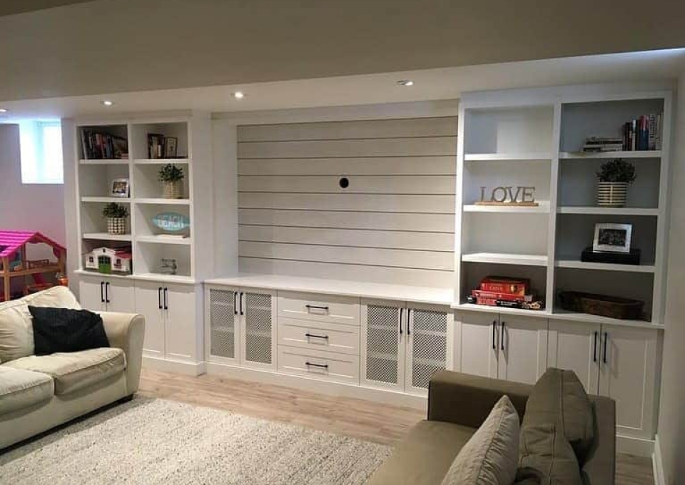 White Living Room Storage Ideas Tdm Thedoormaker