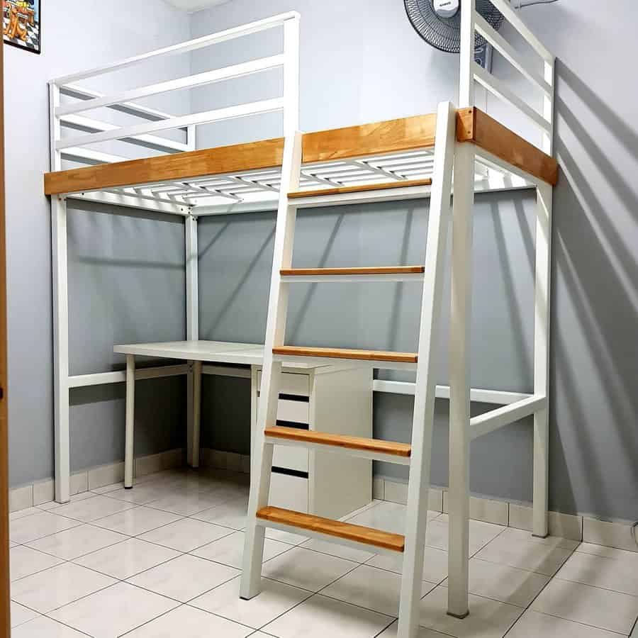 With Desk Loft Bed Ideas Asraf Palleture