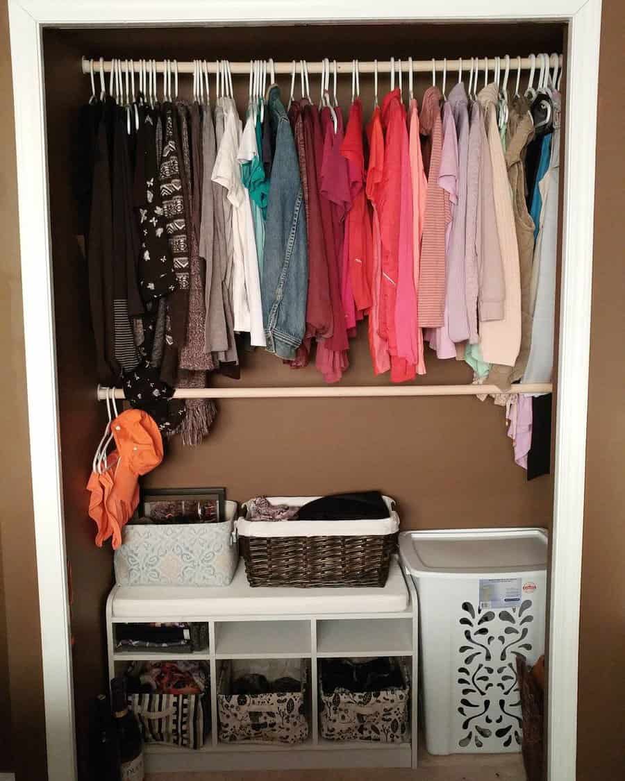 Women Small Closet Organization Ideas Kerryturner