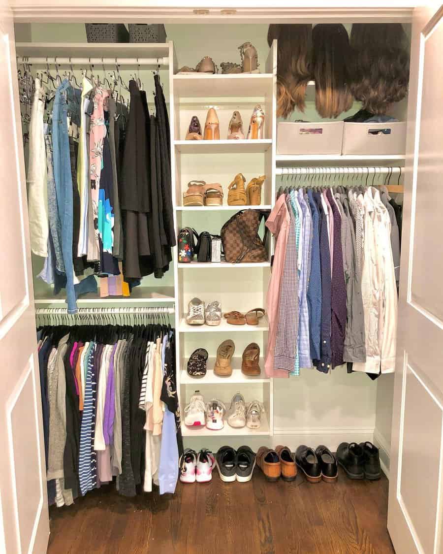 Women Small Closet Organization Ideas Theorganizerbunny