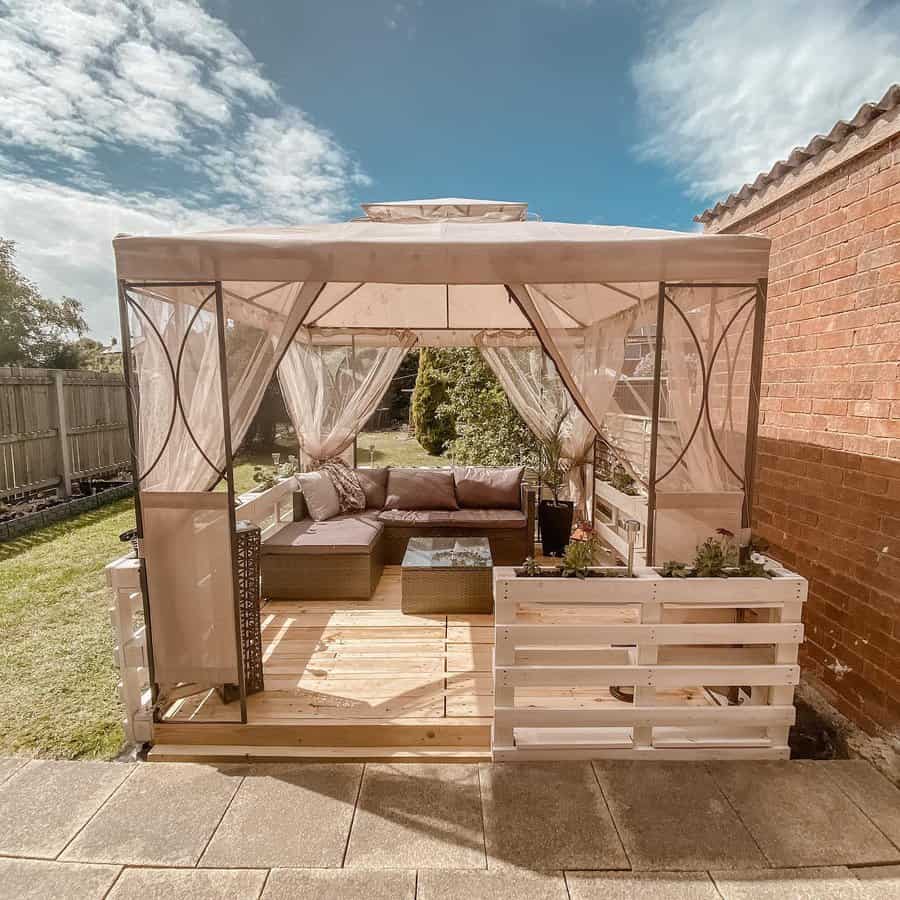 Wood Backyard Pavilions Ideas Finfuu