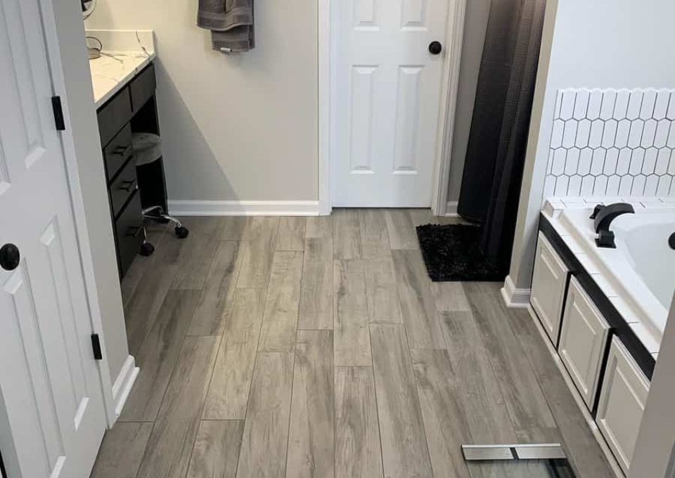 Wood Bathroom Flooring Ideas Nasty Nick Grass