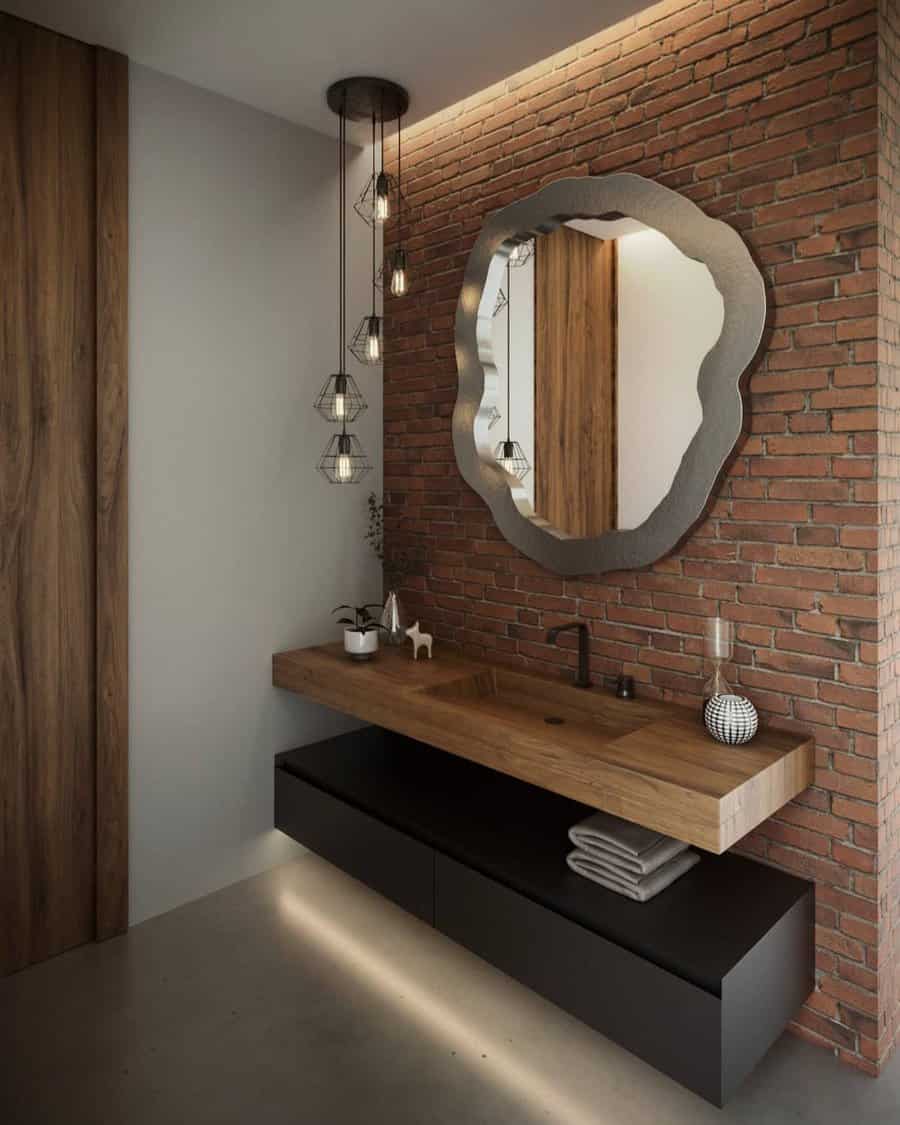 Wood Bathroom Sink Ideas Jdiegonaranjo