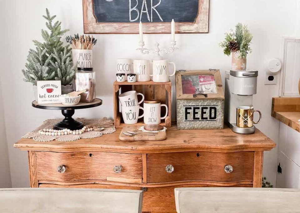 Wood Coffee Bar Ideas Dugansgirls