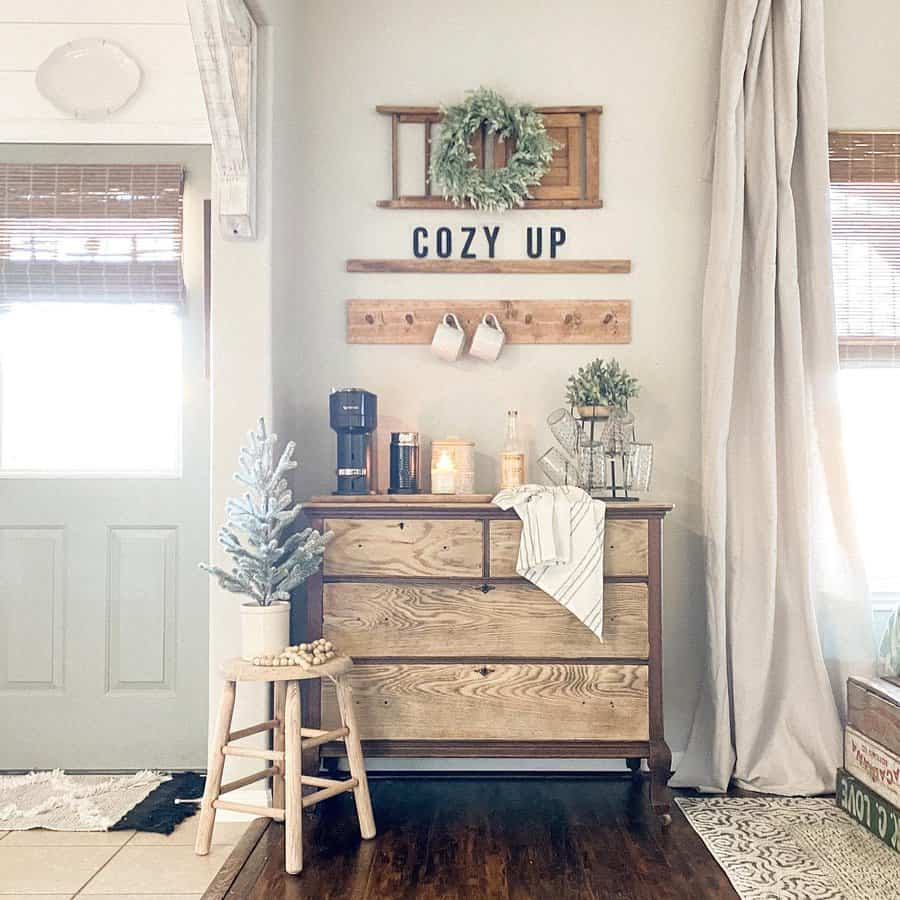 Wood Coffee Bar Ideas Simplystyled Home