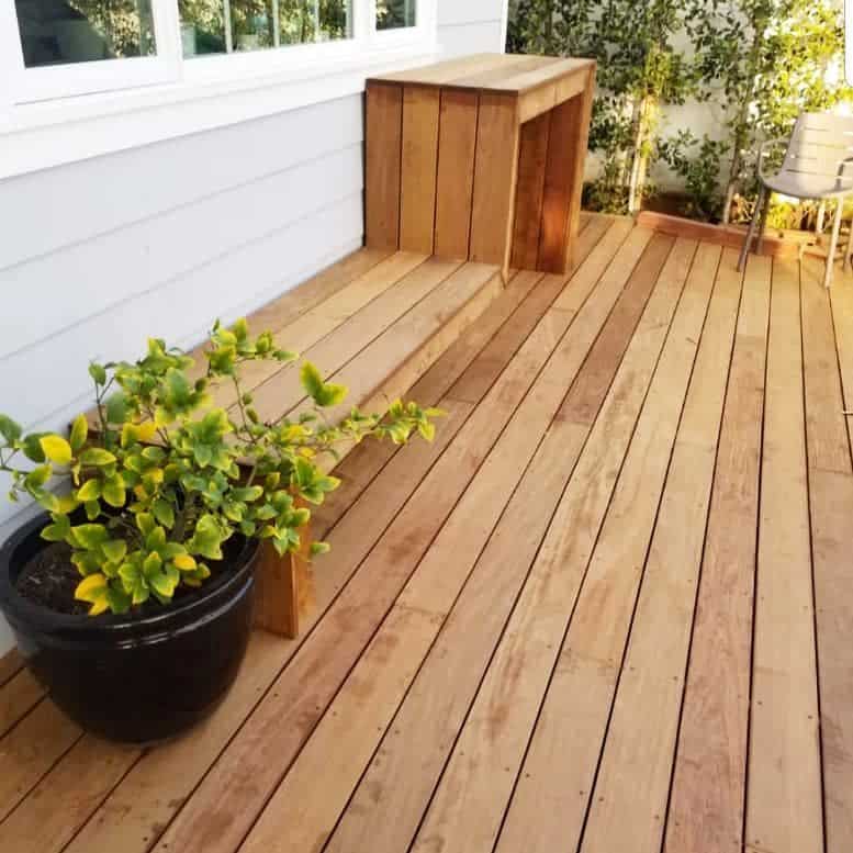 Wood Deck Bench Ideas Mgcdecks