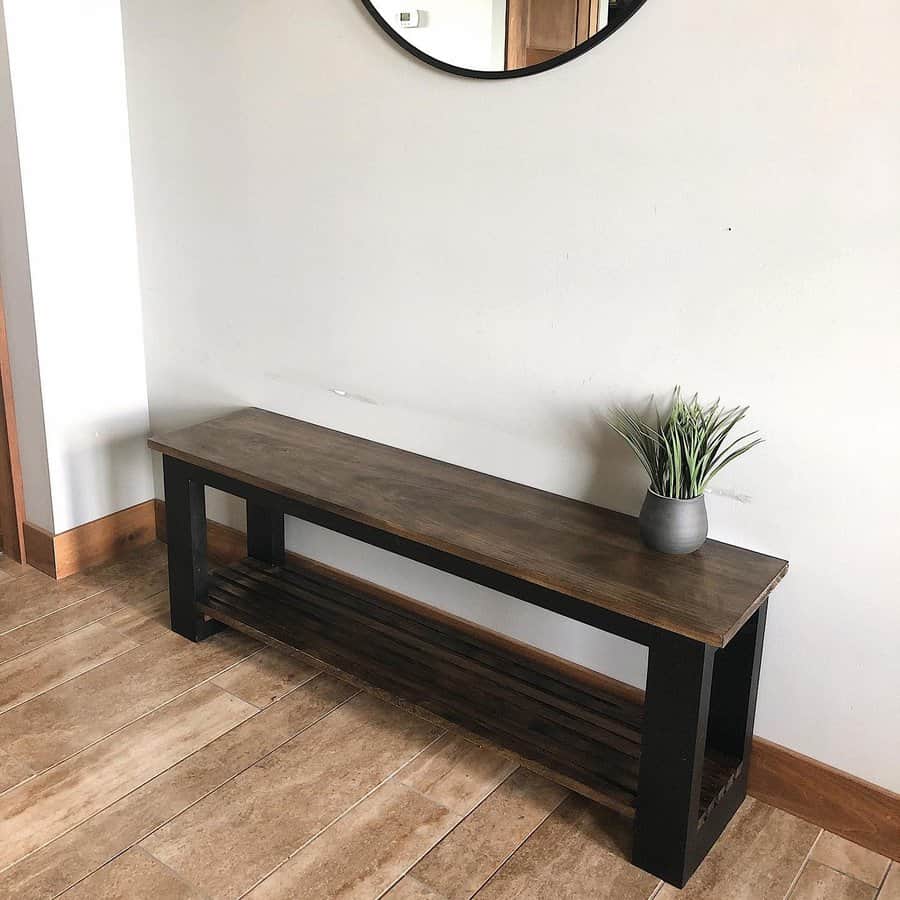 Wood Entryway Bench Ideas Ninasprojects