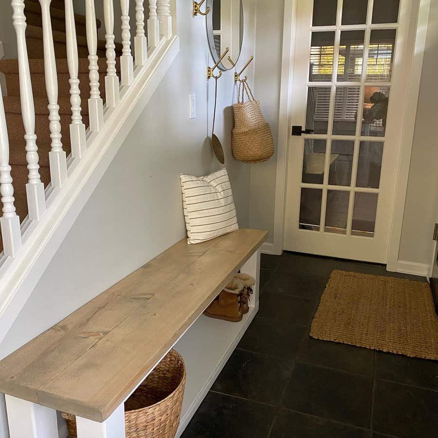 Wood Entryway Bench Ideas Rusticwoodsfurniture