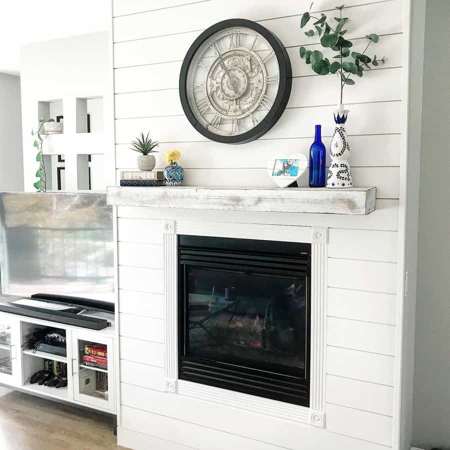 Wood Fireplace Wall Ideas Sabrina Louise C