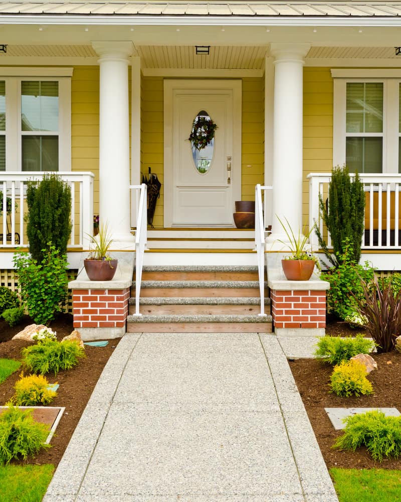 Wood Front Porch Railing Ideas