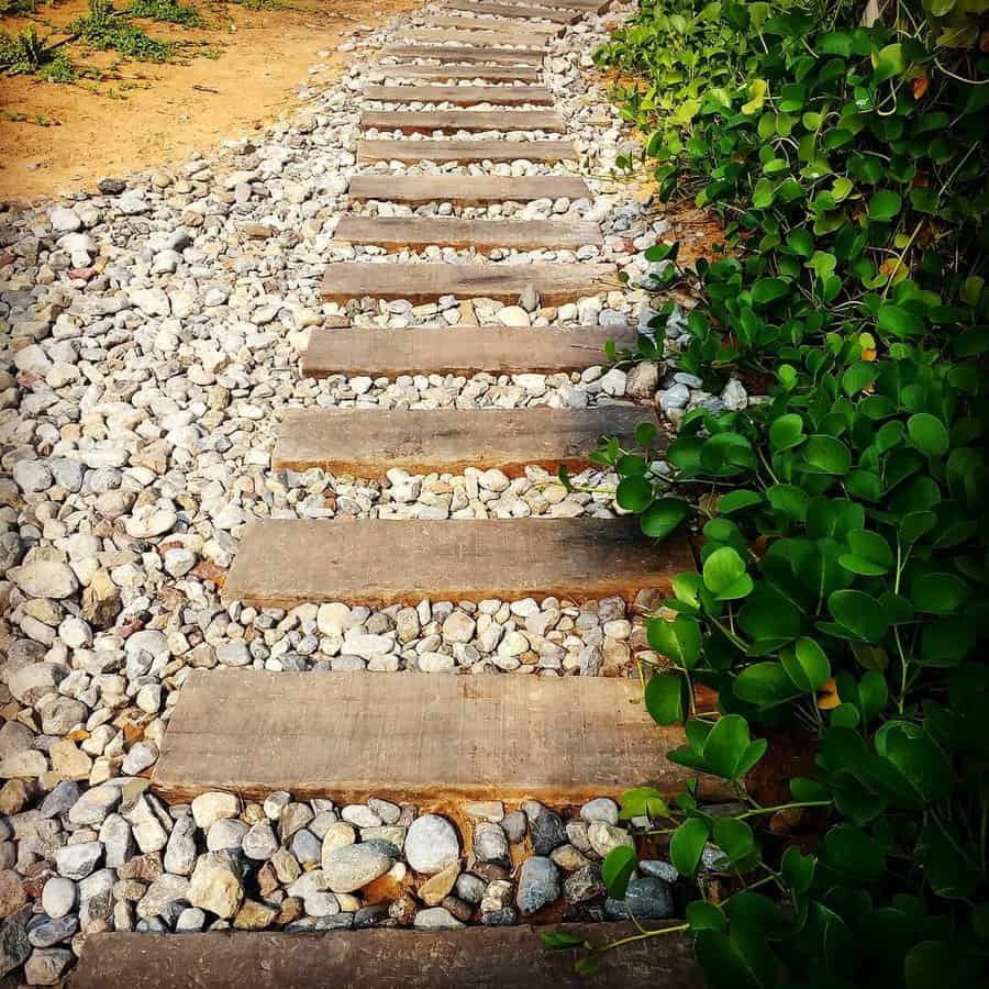 Wood Garden Path Ideas Maricha Nara