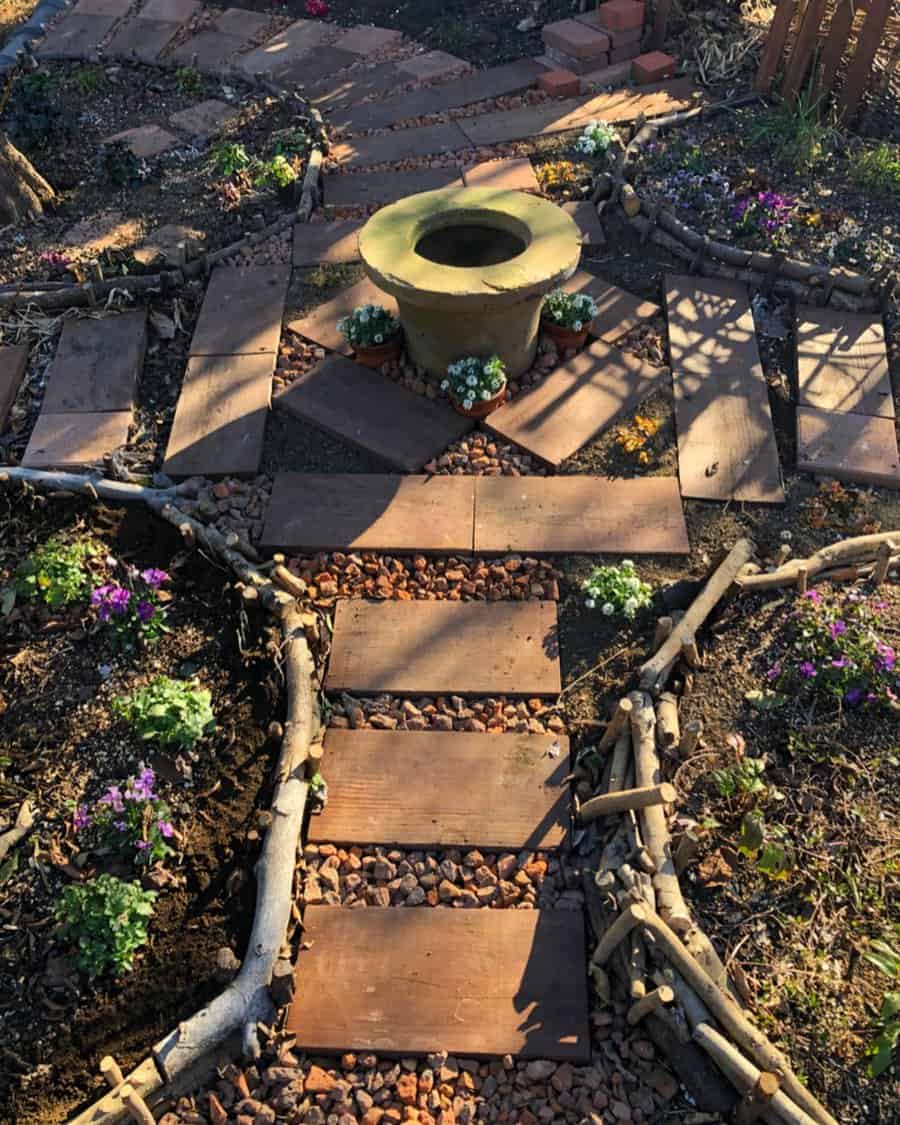 Wood Garden Path Ideas Omnigardenjournal