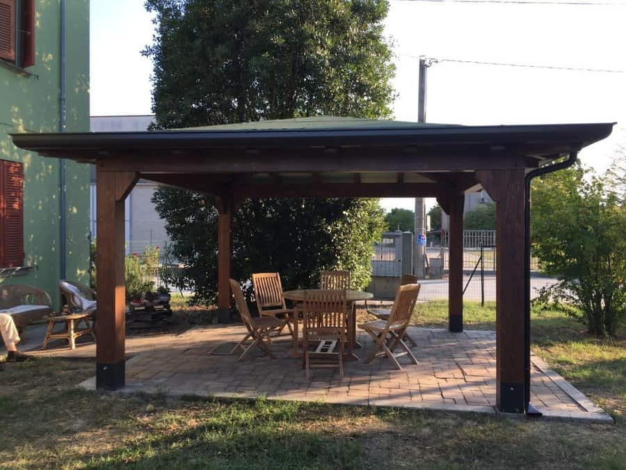 Wood Gazebo Ideas Codeluppi E Rossi