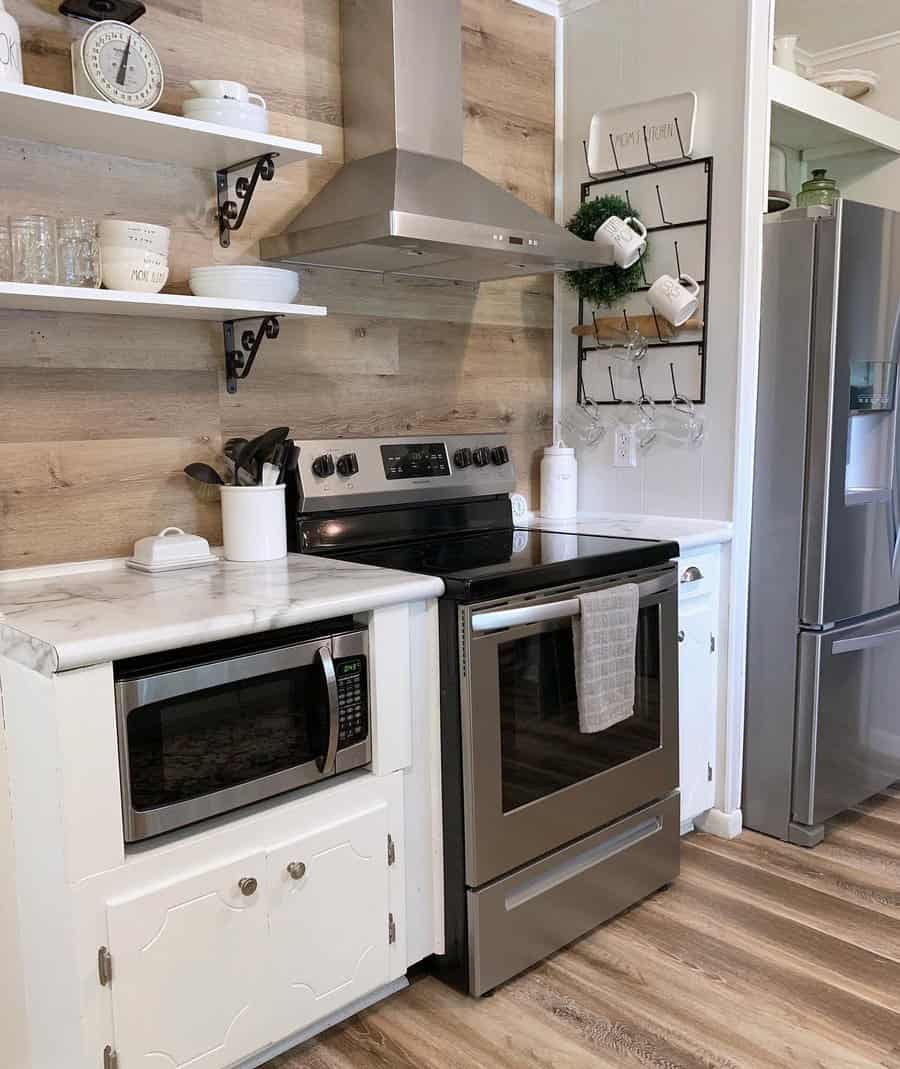 Wood Kitchen Backsplash Ideas Momma Pax