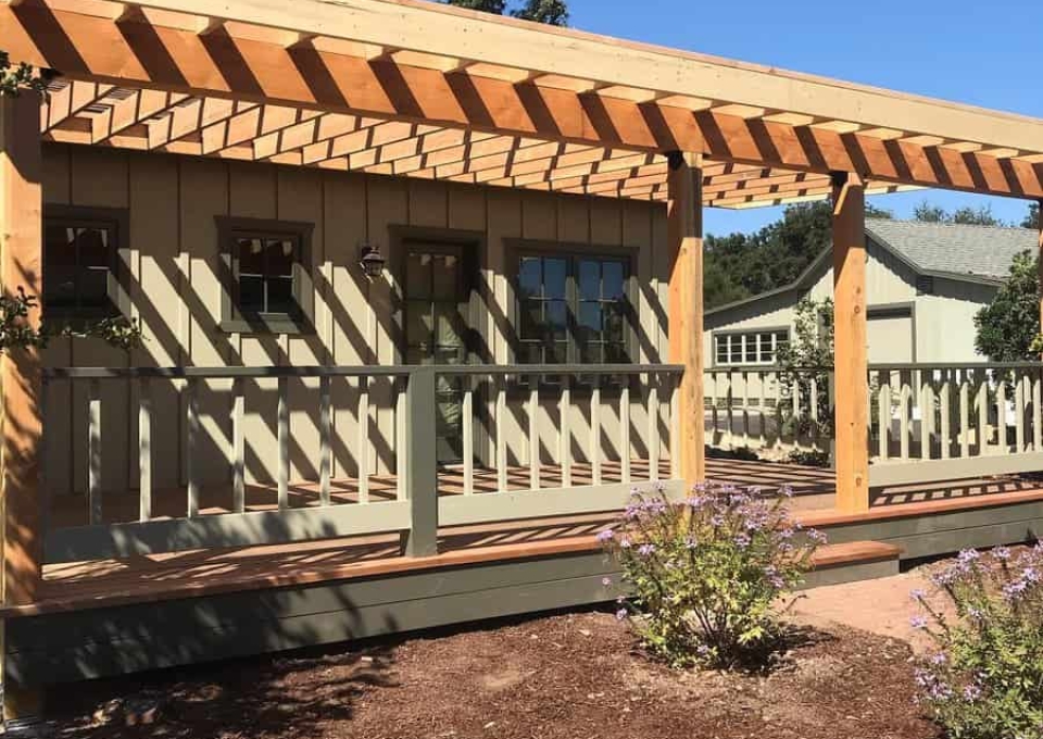 Wood Patio Cover Ideas Dc Cruz Construction