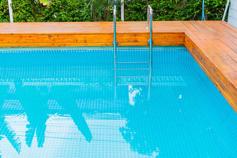 Wood Pool Coping Ideas