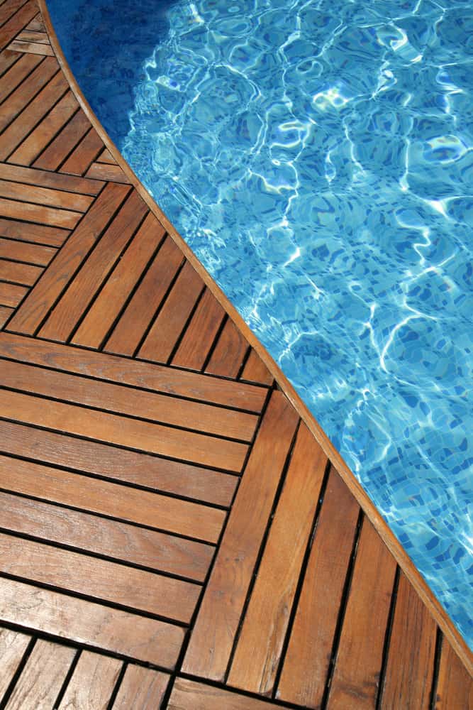 Wood Pool Coping Ideas