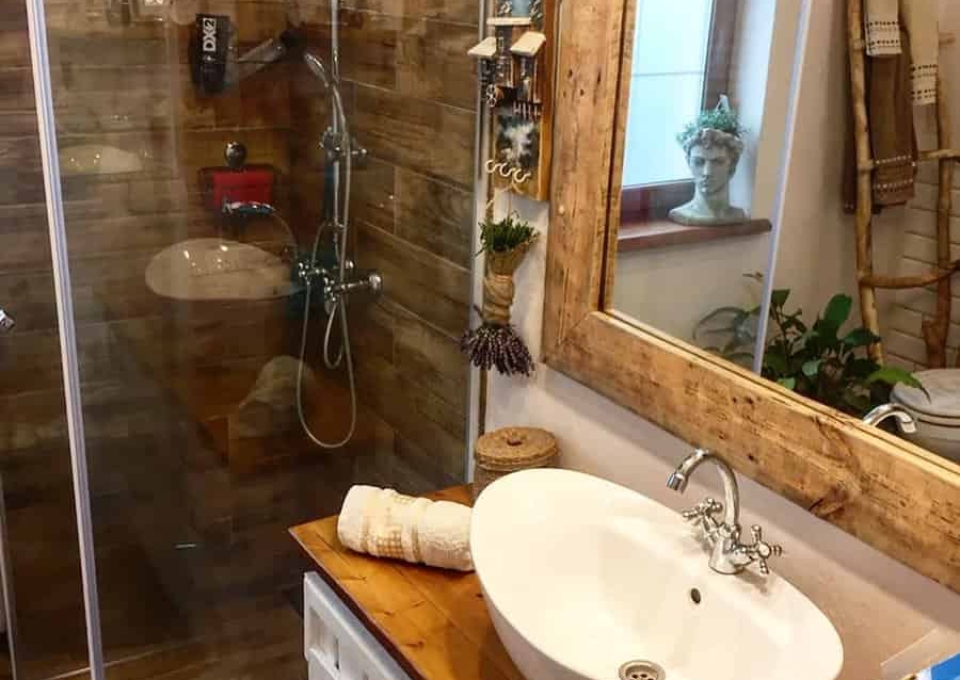 Wood Rustic Bathroom Grzedorinspiracje