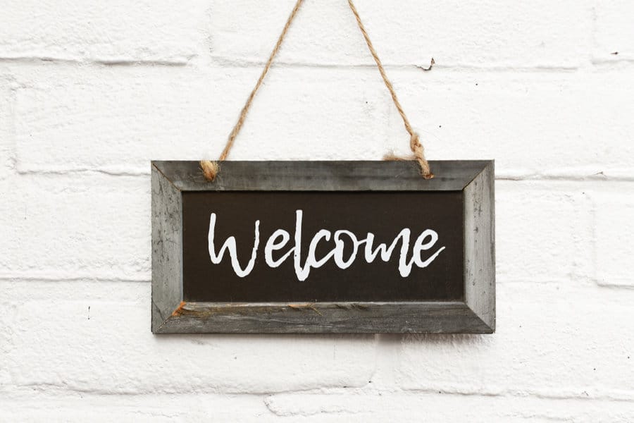 Wood Welcome Sign Ideas