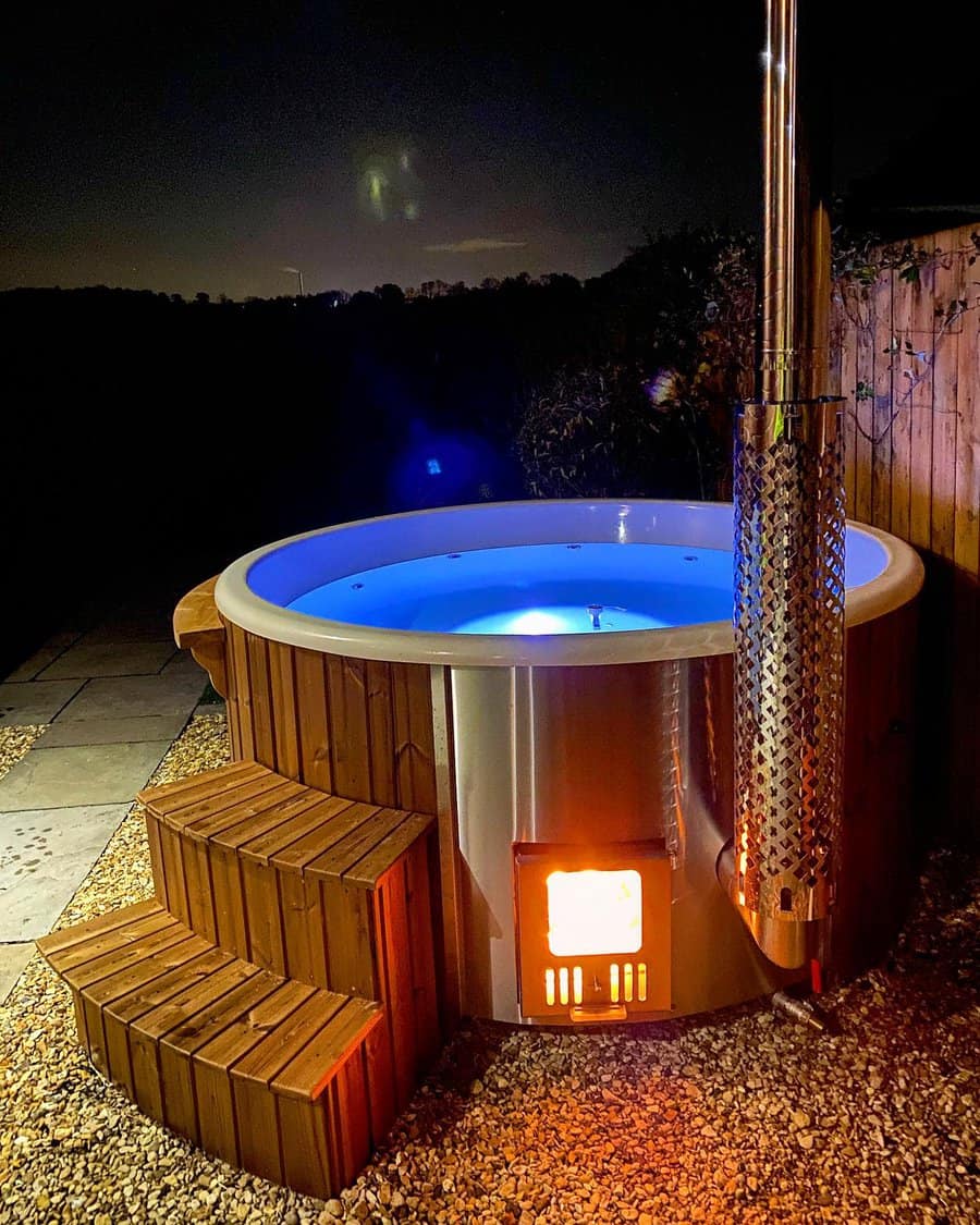 Wooden Hot Tub Deck Ideas Nadders