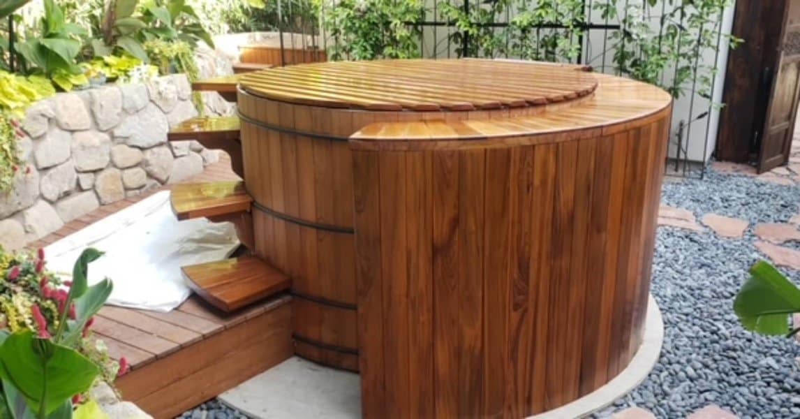 Wooden Hot Tub Deck Ideas Rhtubs