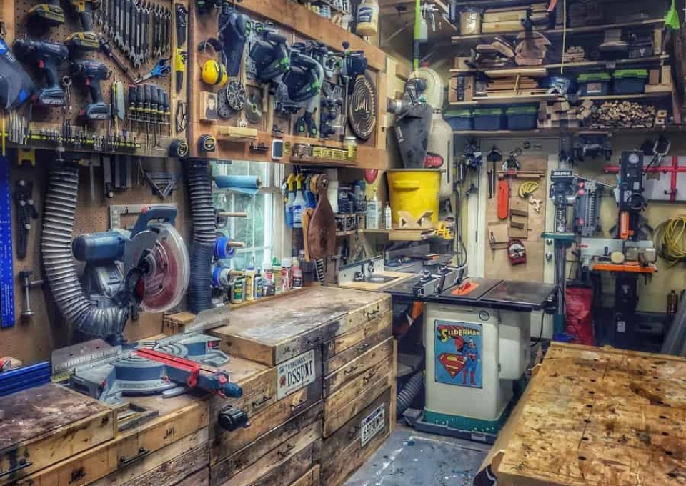 Workshop Garage Man Cave Ideas Jmlwoodcraft