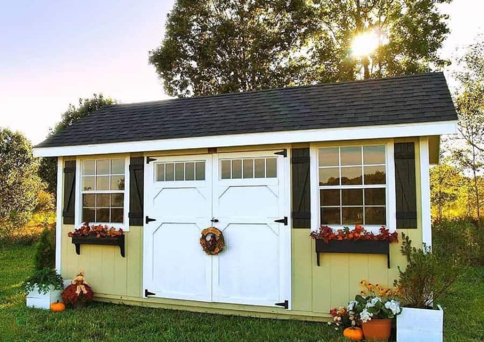 Garden Shed Door Ideas Townandcountrybuildings