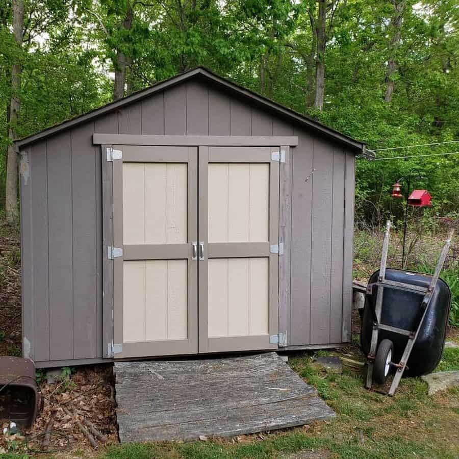 Outdoor Shed Door Ideas Builditwithbutter